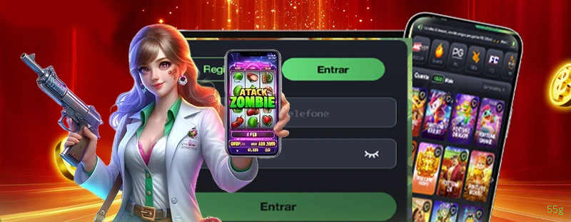 Requisitos do APK da 55g para Android